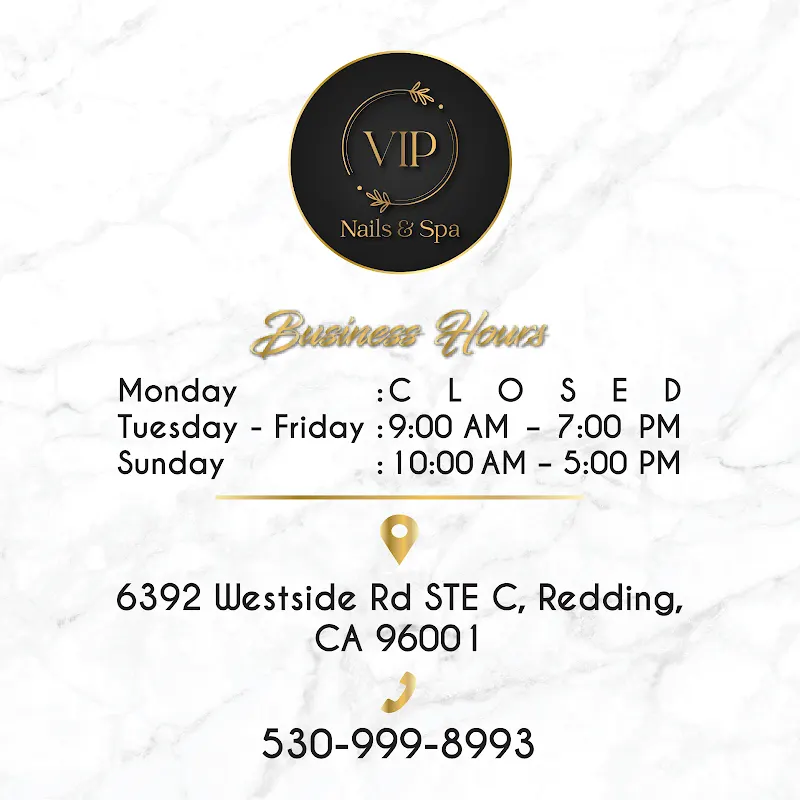 Vip Nails — Nail salon in Redding