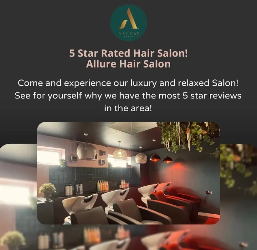 ALLURE HAIR SALON — Hairdresser in Crawley