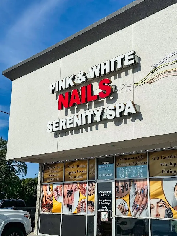 Pink & White Nails Serenity Spa — Nail salon in Riverview