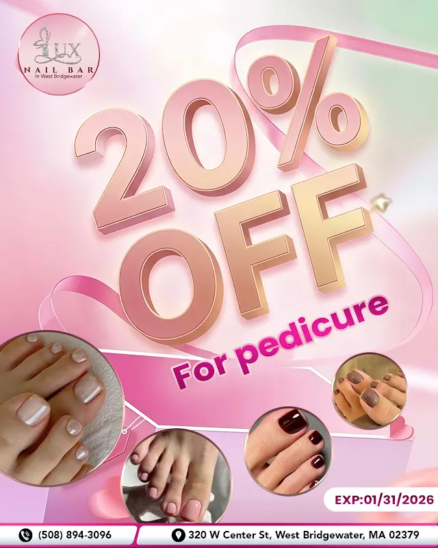 Lux nail bar in West Bridgewater — Nail salon in West Bridgewater