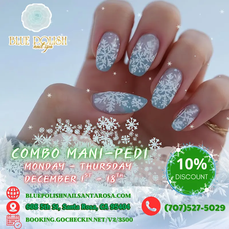 Blue Polish Nail Spa — Nail salon in Santa Rosa