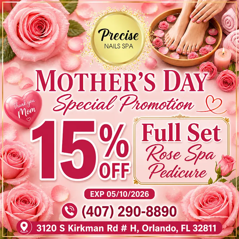 Precise Nails Spa — Nail salon in Orlando