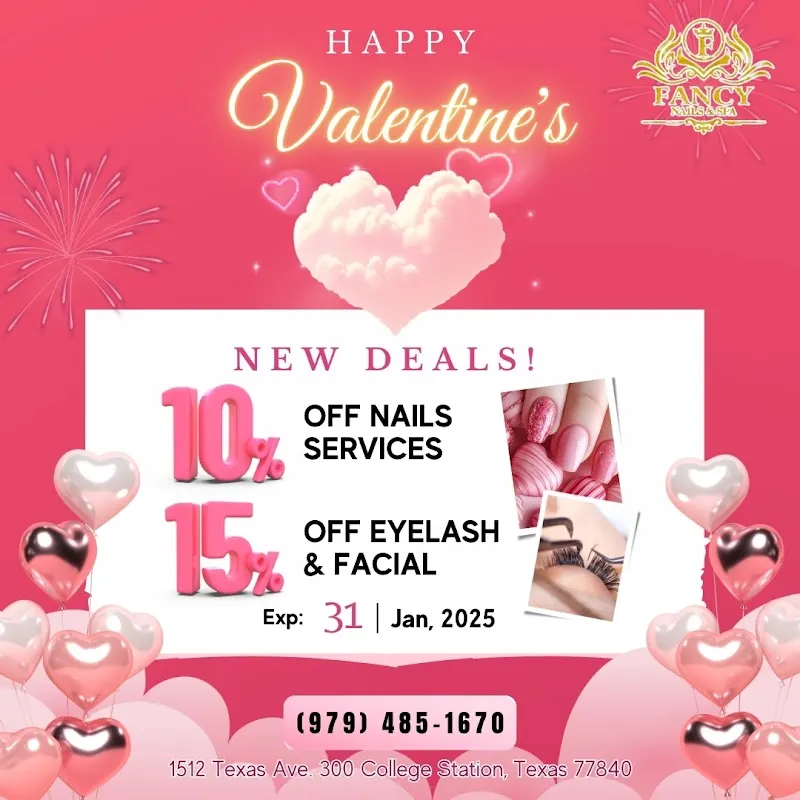 Fancy Nails & Spa — Nail salon in College Station