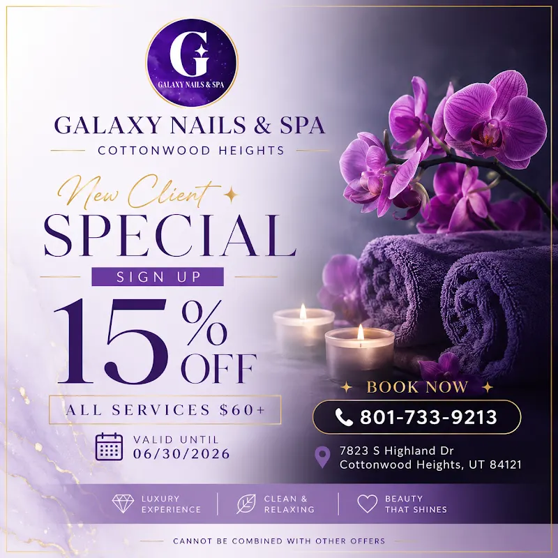 Galaxy Nails & Spa — Nail salon in Cottonwood Heights