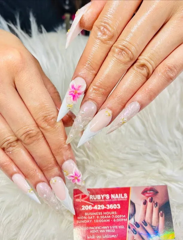RUBY’S NAILS SALON — Nail salon in Kent