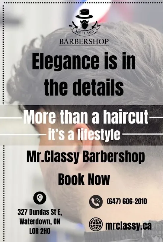 Mr.Classy Barber Shop — Barber shop in Waterdown