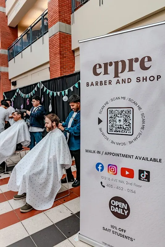 Erpre Barber and Shop — Barber shop in Calgary