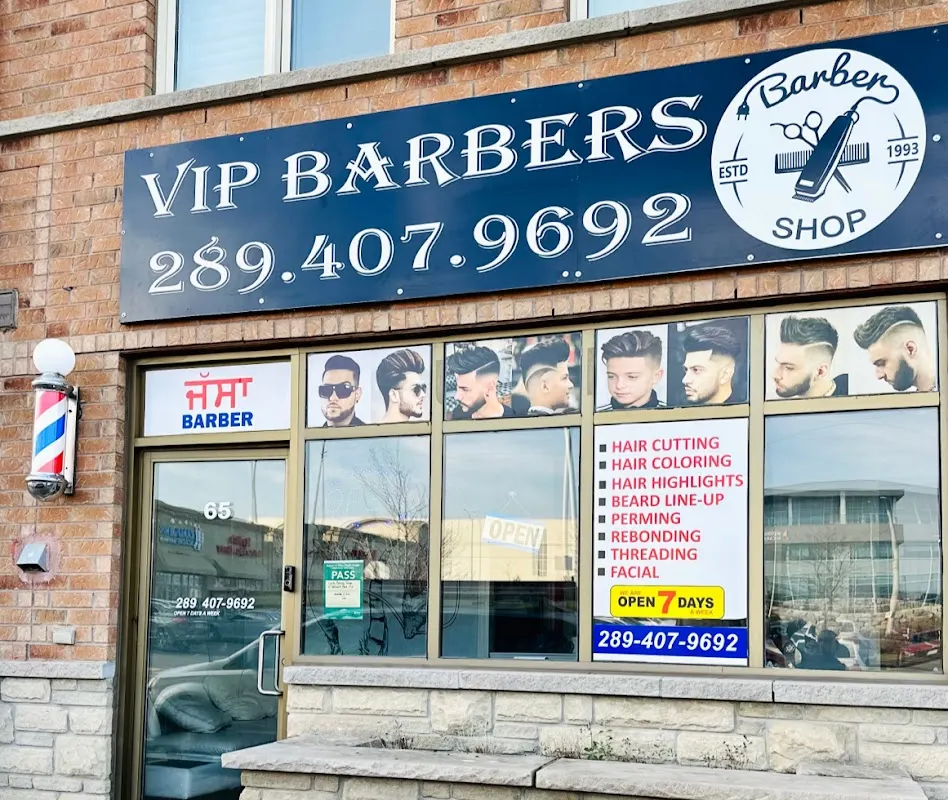 VIP barber (ਪੰਜਾਬੀ) — Barber shop in Brampton