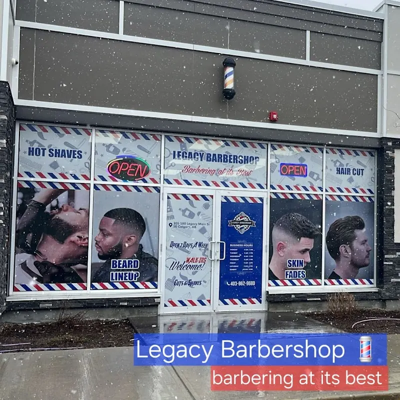 𝗟𝗲𝗴𝗮𝗰𝘆 𝗕𝗮𝗿𝗯𝗲𝗿𝘀𝗵𝗼𝗽 — Barber shop in Calgary