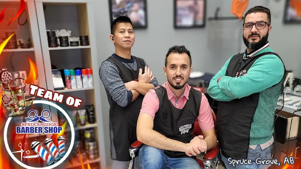 𝗧𝗵𝗲 𝗥𝗶𝗱𝗴𝗲 𝗕𝗮𝗿𝗯𝗲𝗿𝘀𝗵𝗼𝗽 𝗦𝗽𝗿𝘂𝗰𝗲 𝗚𝗿𝗼𝘃𝗲 𝗔𝗕 — Barber shop in Spruce Grove