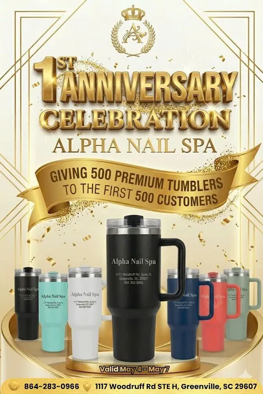 Alpha Nail Spa — Nail salon in Greenville