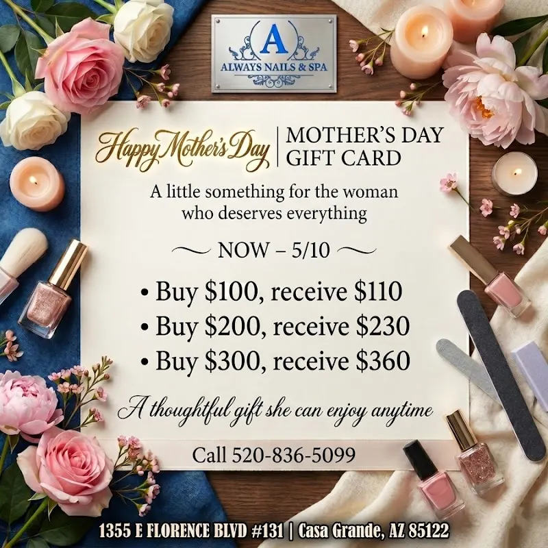 Always Nails — Nail salon in Casa Grande