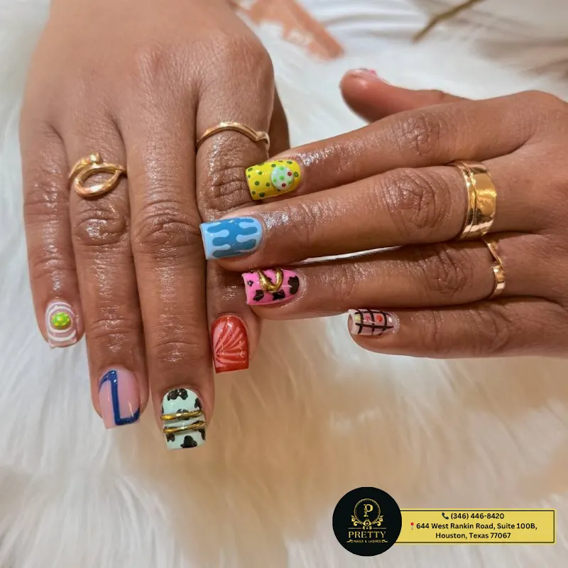Pretty Nails & Lashes — Nail salon in Houston