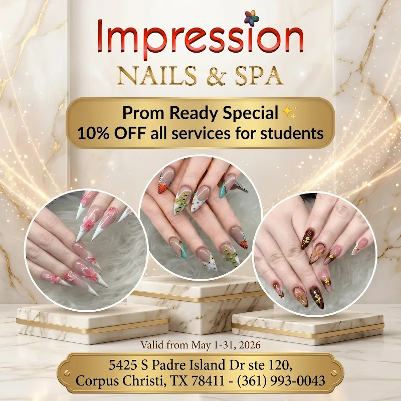 Impression Nails & Spa — Nail salon in Corpus Christi
