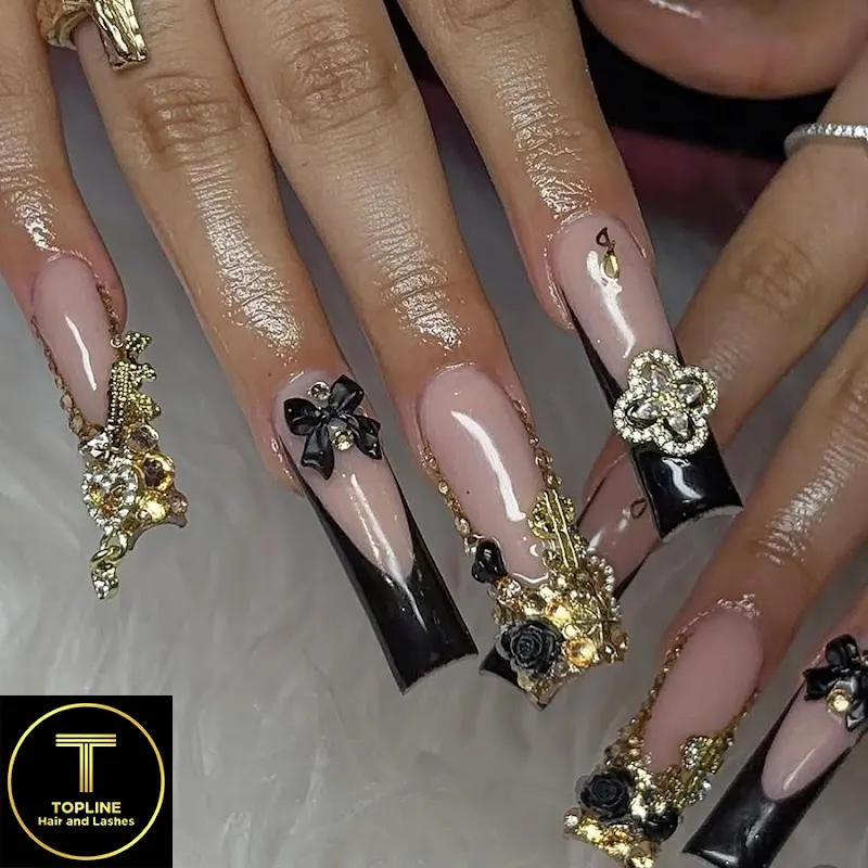 Topline Hair & Lashes — Nail salon in Pico Rivera