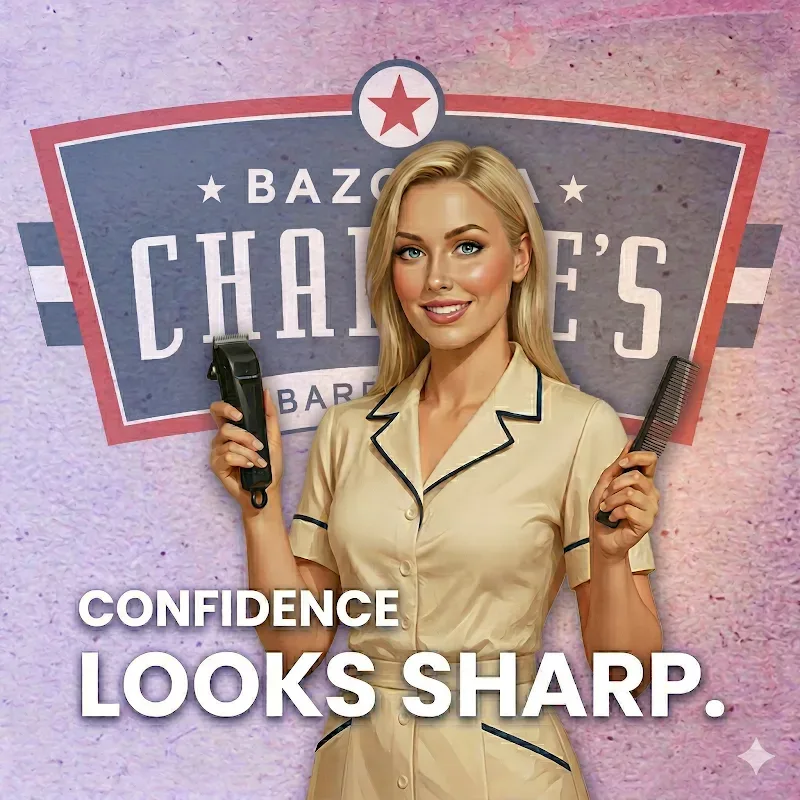 Bazooka Charlie's Barber Co. — Barber shop in McKinney