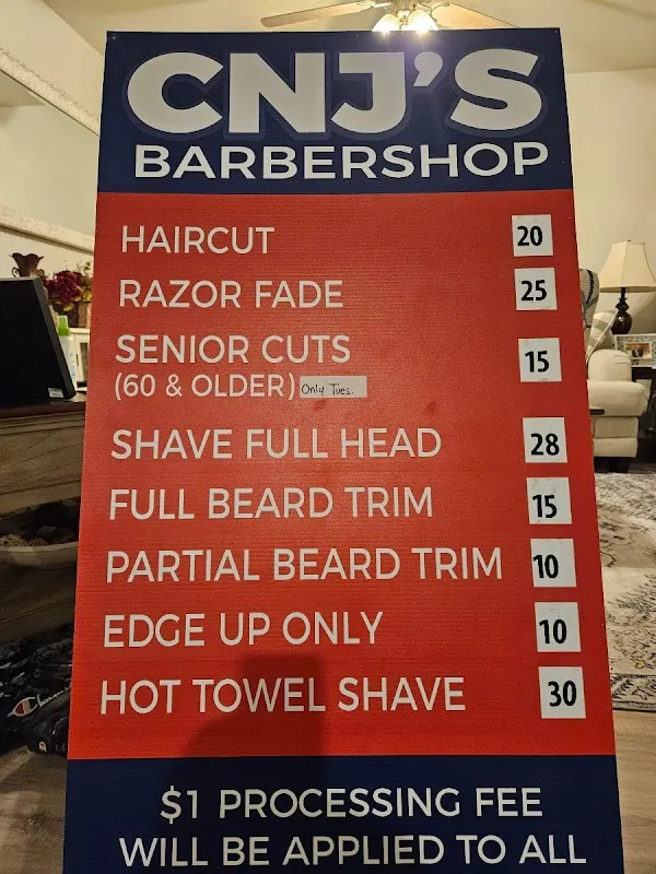CNJ'S Barbershop — Barber shop in Lubbock