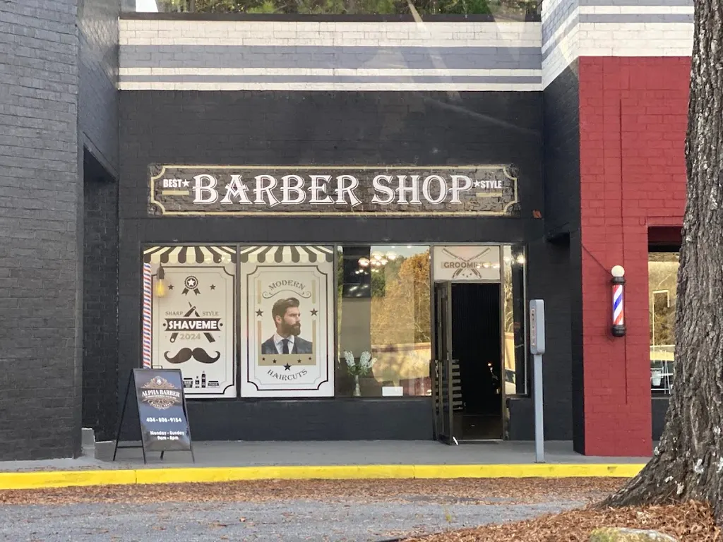 Alpha Barber and Blade — Barber shop in Sandy Springs