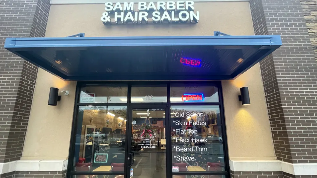 Sam Barber And Hair Salon — Barber shop in Spring Lake