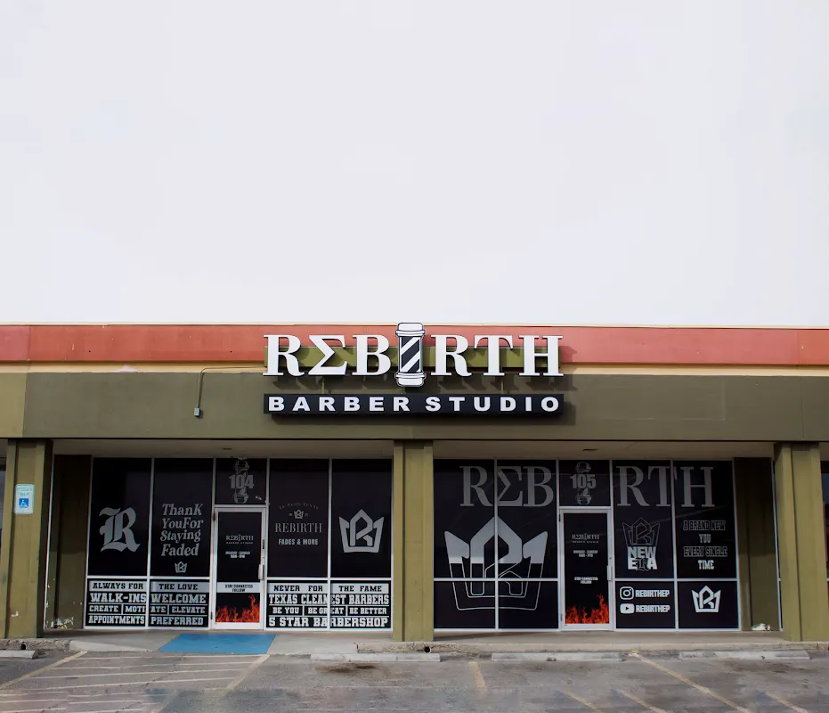 REBIRTH BARBER STUDIO — Barber shop in El Paso