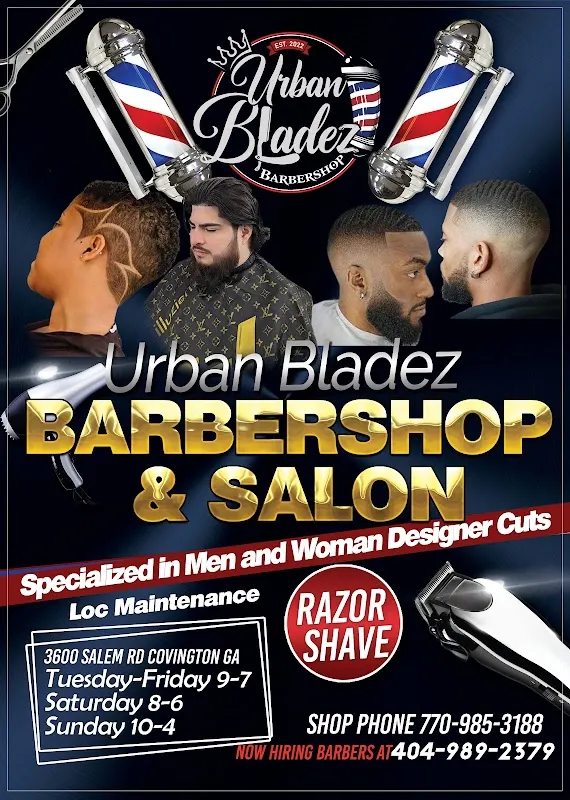 Urban Bladez Barber Shop and Salon — Barber shop in Covington
