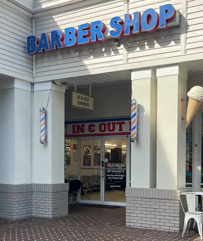 In & Out 2 Barbershop — Barber shop in Apopka