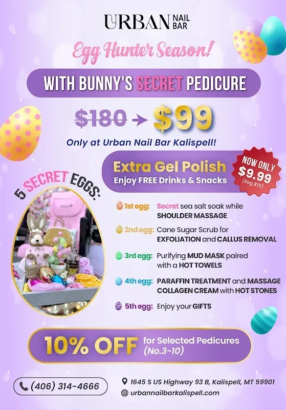URBAN NAIL BAR & HEADSPA KALISPELL — Nail salon in Kalispell